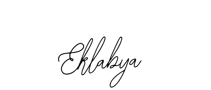 Here are the top 10 professional signature styles for the name Eklabya. These are the best autograph styles you can use for your name. Eklabya signature style 12 images and pictures png