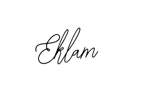 if you are searching for the best signature style for your name Eklam. so please give up your signature search. here we have designed multiple signature styles  using Bearetta-2O07w. Eklam signature style 12 images and pictures png