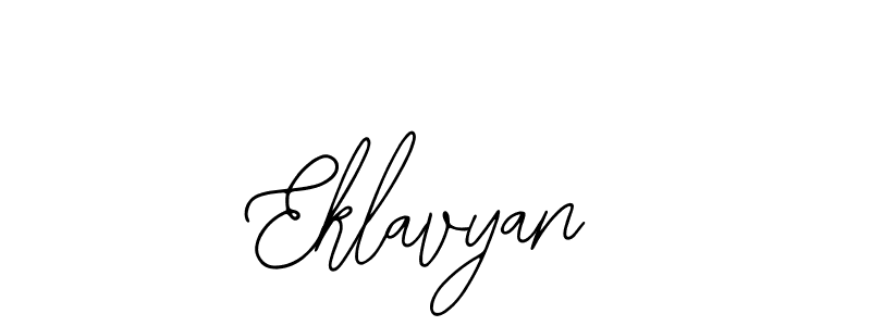 Make a beautiful signature design for name Eklavyan. With this signature (Bearetta-2O07w) style, you can create a handwritten signature for free. Eklavyan signature style 12 images and pictures png
