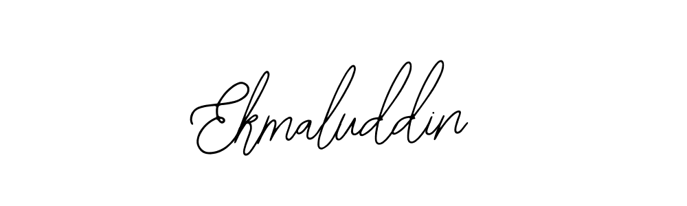 Also we have Ekmaluddin name is the best signature style. Create professional handwritten signature collection using Bearetta-2O07w autograph style. Ekmaluddin signature style 12 images and pictures png