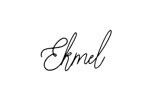 Use a signature maker to create a handwritten signature online. With this signature software, you can design (Bearetta-2O07w) your own signature for name Ekmel. Ekmel signature style 12 images and pictures png