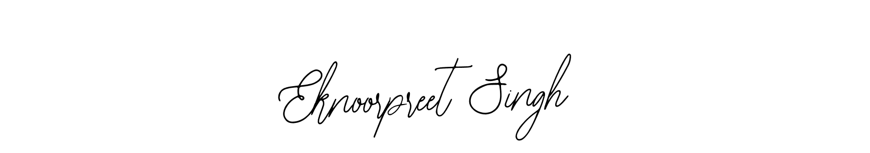 You should practise on your own different ways (Bearetta-2O07w) to write your name (Eknoorpreet Singh) in signature. don't let someone else do it for you. Eknoorpreet Singh signature style 12 images and pictures png