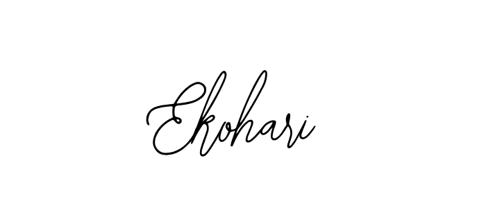 Similarly Bearetta-2O07w is the best handwritten signature design. Signature creator online .You can use it as an online autograph creator for name Ekohari. Ekohari signature style 12 images and pictures png