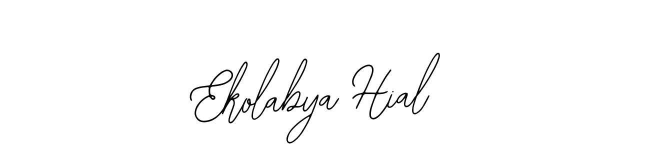 Check out images of Autograph of Ekolabya Hial name. Actor Ekolabya Hial Signature Style. Bearetta-2O07w is a professional sign style online. Ekolabya Hial signature style 12 images and pictures png