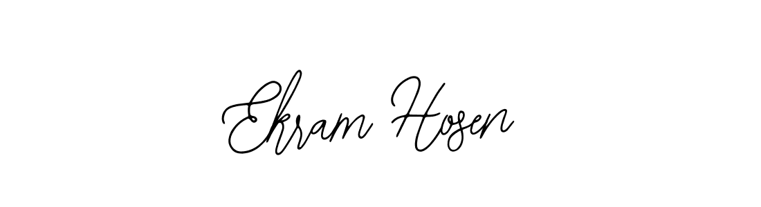 Ekram Hosen stylish signature style. Best Handwritten Sign (Bearetta-2O07w) for my name. Handwritten Signature Collection Ideas for my name Ekram Hosen. Ekram Hosen signature style 12 images and pictures png