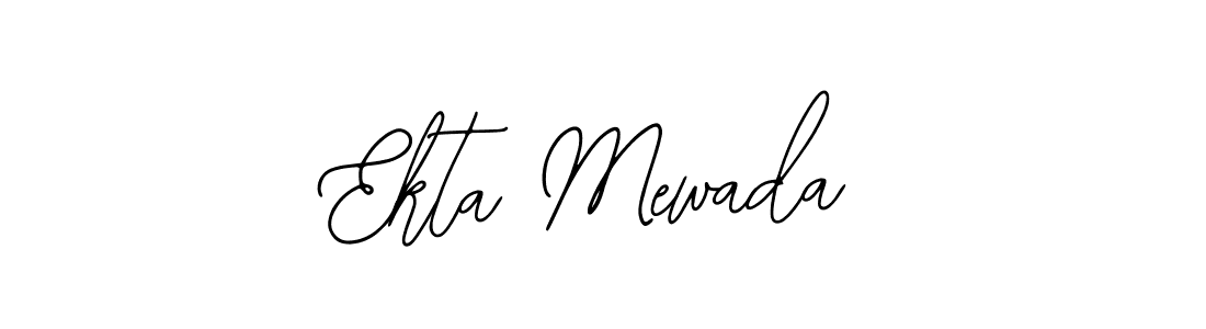 if you are searching for the best signature style for your name Ekta Mewada. so please give up your signature search. here we have designed multiple signature styles  using Bearetta-2O07w. Ekta Mewada signature style 12 images and pictures png