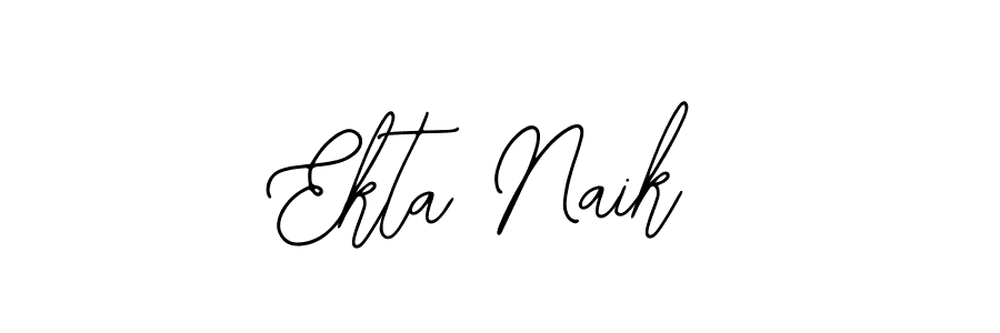 Create a beautiful signature design for name Ekta Naik. With this signature (Bearetta-2O07w) fonts, you can make a handwritten signature for free. Ekta Naik signature style 12 images and pictures png