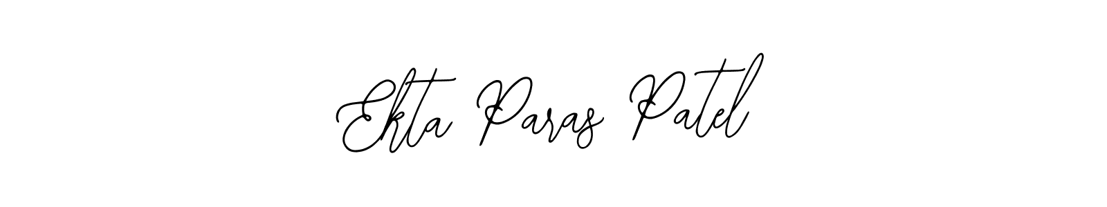 Use a signature maker to create a handwritten signature online. With this signature software, you can design (Bearetta-2O07w) your own signature for name Ekta Paras Patel. Ekta Paras Patel signature style 12 images and pictures png