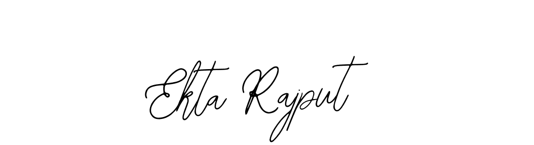 Ekta Rajput stylish signature style. Best Handwritten Sign (Bearetta-2O07w) for my name. Handwritten Signature Collection Ideas for my name Ekta Rajput. Ekta Rajput signature style 12 images and pictures png