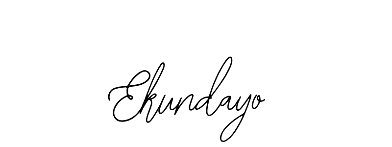 You should practise on your own different ways (Bearetta-2O07w) to write your name (Ekundayo) in signature. don't let someone else do it for you. Ekundayo signature style 12 images and pictures png