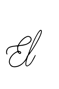 How to make El name signature. Use Bearetta-2O07w style for creating short signs online. This is the latest handwritten sign. El signature style 12 images and pictures png