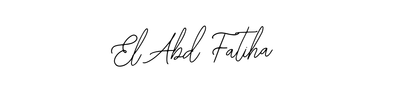 This is the best signature style for the El Abd Fatiha name. Also you like these signature font (Bearetta-2O07w). Mix name signature. El Abd Fatiha signature style 12 images and pictures png