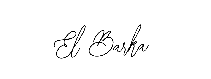 Here are the top 10 professional signature styles for the name El Barka. These are the best autograph styles you can use for your name. El Barka signature style 12 images and pictures png