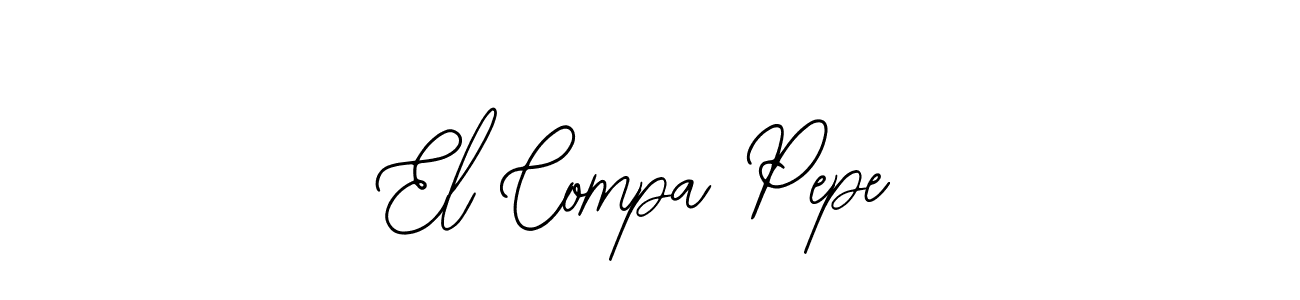 El Compa Pepe stylish signature style. Best Handwritten Sign (Bearetta-2O07w) for my name. Handwritten Signature Collection Ideas for my name El Compa Pepe. El Compa Pepe signature style 12 images and pictures png
