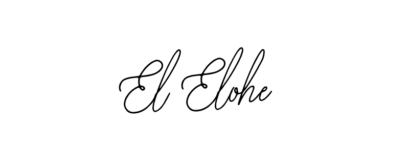 Also we have El Elohe name is the best signature style. Create professional handwritten signature collection using Bearetta-2O07w autograph style. El Elohe signature style 12 images and pictures png