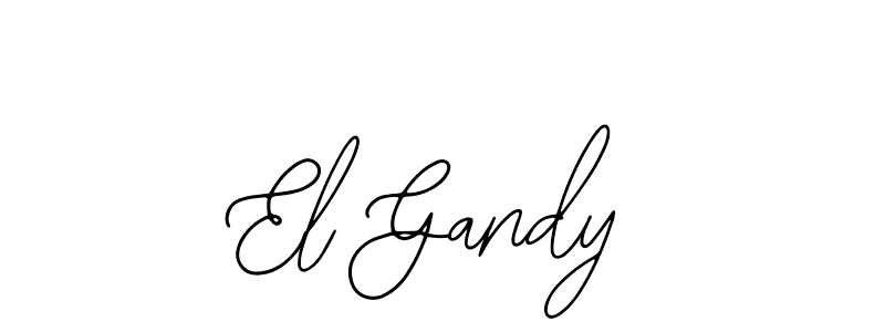 You can use this online signature creator to create a handwritten signature for the name El Gandy. This is the best online autograph maker. El Gandy signature style 12 images and pictures png