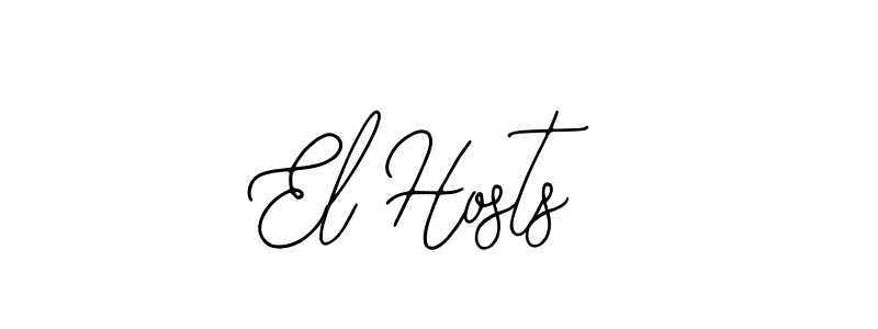 You can use this online signature creator to create a handwritten signature for the name El Hosts. This is the best online autograph maker. El Hosts signature style 12 images and pictures png