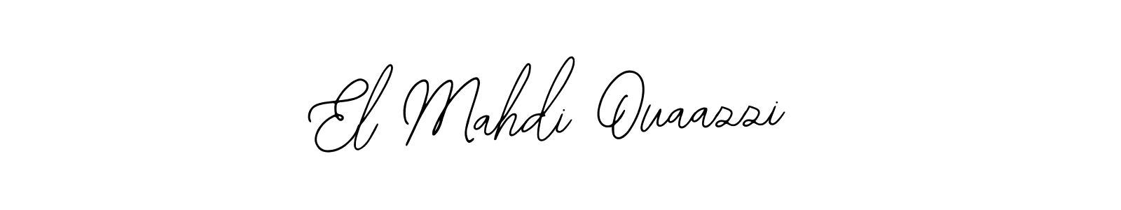 How to make El Mahdi Ouaazzi signature? Bearetta-2O07w is a professional autograph style. Create handwritten signature for El Mahdi Ouaazzi name. El Mahdi Ouaazzi signature style 12 images and pictures png