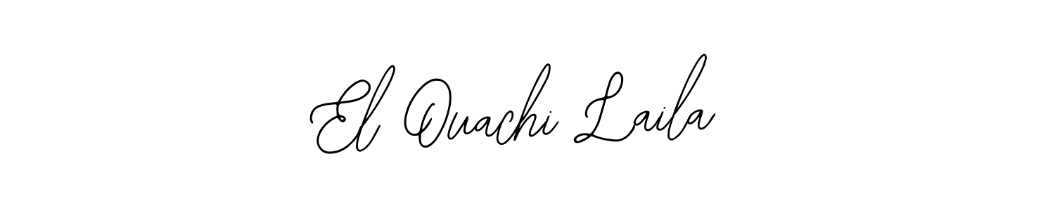 How to make El Ouachi Laila signature? Bearetta-2O07w is a professional autograph style. Create handwritten signature for El Ouachi Laila name. El Ouachi Laila signature style 12 images and pictures png