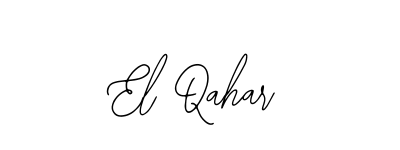 Also we have El Qahar name is the best signature style. Create professional handwritten signature collection using Bearetta-2O07w autograph style. El Qahar signature style 12 images and pictures png