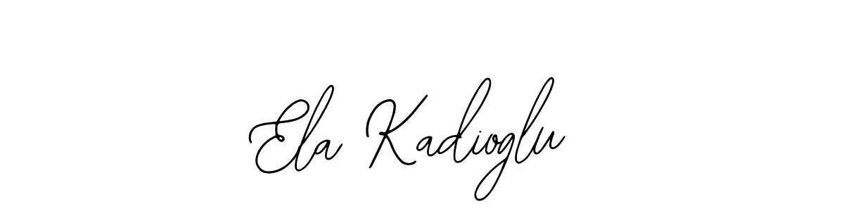 Make a beautiful signature design for name Ela Kadioglu. Use this online signature maker to create a handwritten signature for free. Ela Kadioglu signature style 12 images and pictures png