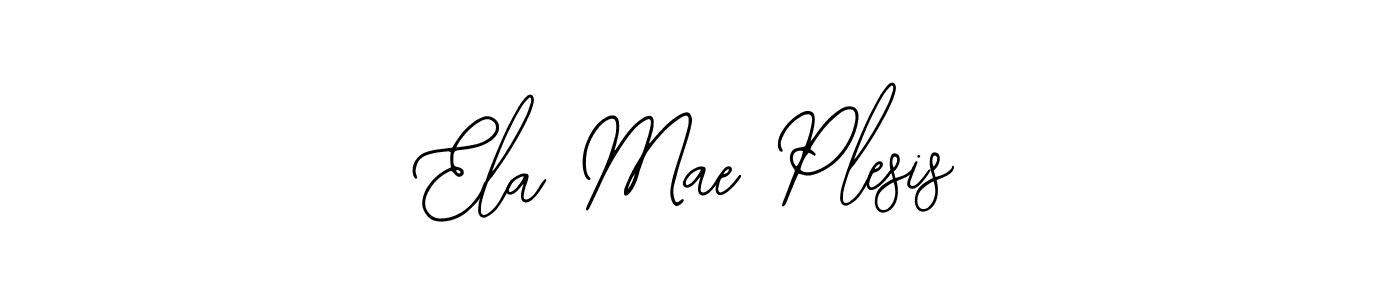 Similarly Bearetta-2O07w is the best handwritten signature design. Signature creator online .You can use it as an online autograph creator for name Ela Mae Plesis. Ela Mae Plesis signature style 12 images and pictures png