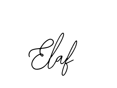 Create a beautiful signature design for name Elaf. With this signature (Bearetta-2O07w) fonts, you can make a handwritten signature for free. Elaf signature style 12 images and pictures png