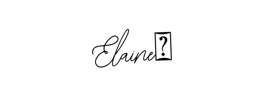 Make a short Elaine❤ signature style. Manage your documents anywhere anytime using Bearetta-2O07w. Create and add eSignatures, submit forms, share and send files easily. Elaine❤ signature style 12 images and pictures png