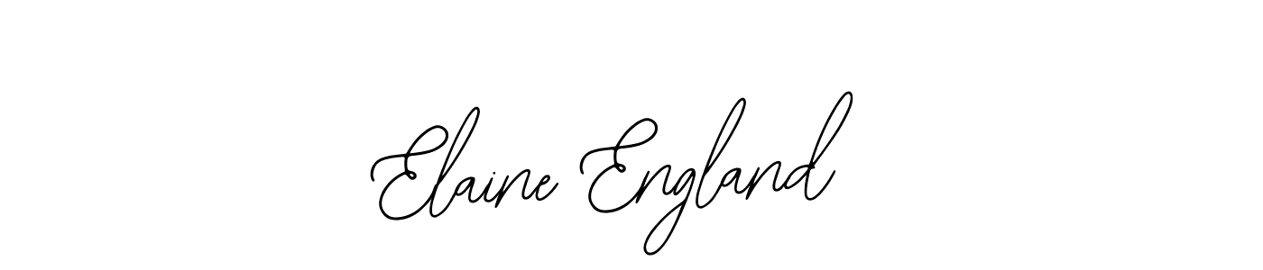 Make a beautiful signature design for name Elaine England. Use this online signature maker to create a handwritten signature for free. Elaine England signature style 12 images and pictures png