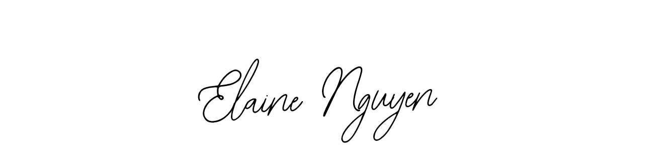 Make a beautiful signature design for name Elaine Nguyen. Use this online signature maker to create a handwritten signature for free. Elaine Nguyen signature style 12 images and pictures png