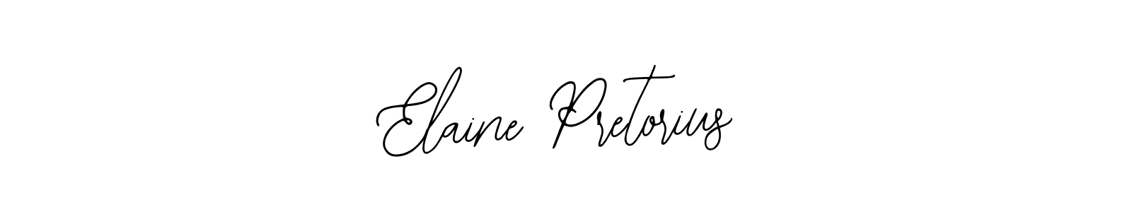 Bearetta-2O07w is a professional signature style that is perfect for those who want to add a touch of class to their signature. It is also a great choice for those who want to make their signature more unique. Get Elaine Pretorius name to fancy signature for free. Elaine Pretorius signature style 12 images and pictures png