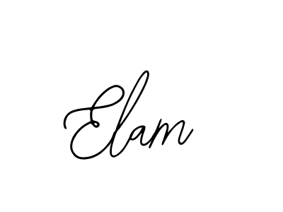 Elam stylish signature style. Best Handwritten Sign (Bearetta-2O07w) for my name. Handwritten Signature Collection Ideas for my name Elam. Elam signature style 12 images and pictures png