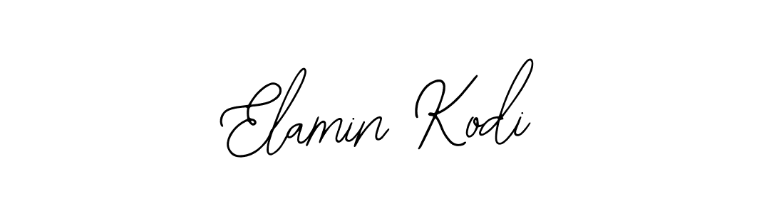 Elamin Kodi stylish signature style. Best Handwritten Sign (Bearetta-2O07w) for my name. Handwritten Signature Collection Ideas for my name Elamin Kodi. Elamin Kodi signature style 12 images and pictures png