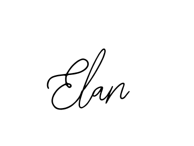 How to make Elan name signature. Use Bearetta-2O07w style for creating short signs online. This is the latest handwritten sign. Elan signature style 12 images and pictures png