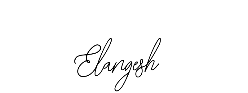 How to make Elangesh signature? Bearetta-2O07w is a professional autograph style. Create handwritten signature for Elangesh name. Elangesh signature style 12 images and pictures png