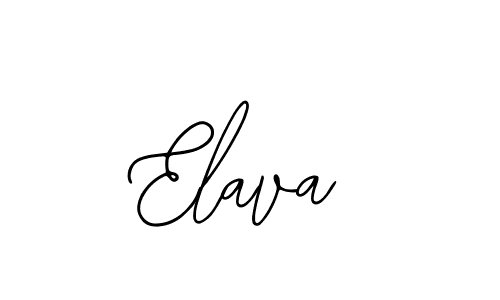 How to make Elava signature? Bearetta-2O07w is a professional autograph style. Create handwritten signature for Elava name. Elava signature style 12 images and pictures png