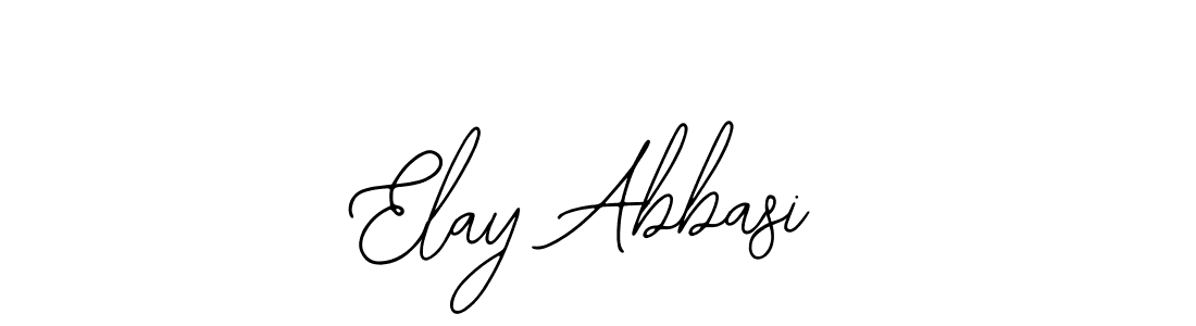 How to make Elay Abbasi signature? Bearetta-2O07w is a professional autograph style. Create handwritten signature for Elay Abbasi name. Elay Abbasi signature style 12 images and pictures png