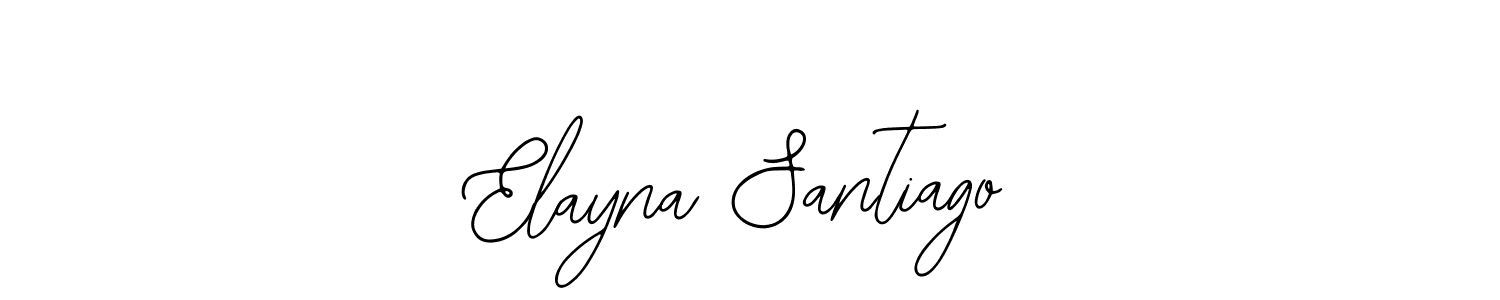 How to Draw Elayna Santiago signature style? Bearetta-2O07w is a latest design signature styles for name Elayna Santiago. Elayna Santiago signature style 12 images and pictures png