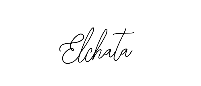 Create a beautiful signature design for name Elchata. With this signature (Bearetta-2O07w) fonts, you can make a handwritten signature for free. Elchata signature style 12 images and pictures png