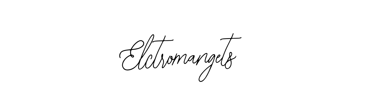 Design your own signature with our free online signature maker. With this signature software, you can create a handwritten (Bearetta-2O07w) signature for name Elctromangets. Elctromangets signature style 12 images and pictures png