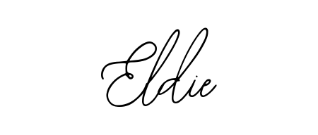Personalize your online presence with Eldie signature rendered in elegant Bearetta-2O07w font. Great for website footers and blogs. Eldie signature style 12 images and pictures png