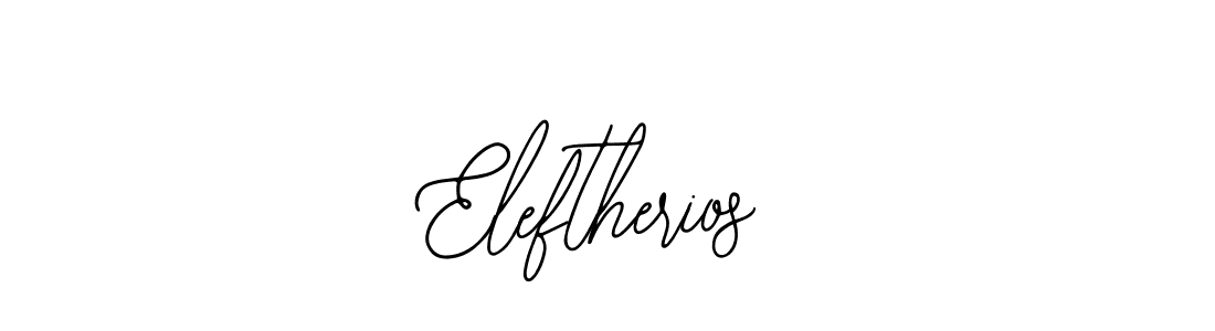 Create a beautiful signature design for name Eleftherios. With this signature (Bearetta-2O07w) fonts, you can make a handwritten signature for free. Eleftherios signature style 12 images and pictures png