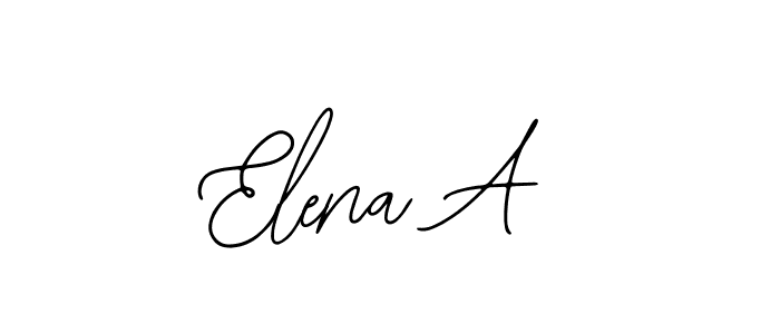 Create a beautiful signature design for name Elena A. With this signature (Bearetta-2O07w) fonts, you can make a handwritten signature for free. Elena A signature style 12 images and pictures png