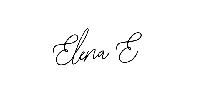 if you are searching for the best signature style for your name Elena E. so please give up your signature search. here we have designed multiple signature styles  using Bearetta-2O07w. Elena E signature style 12 images and pictures png