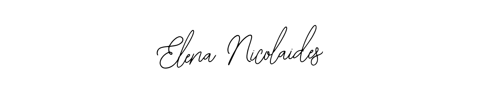 Similarly Bearetta-2O07w is the best handwritten signature design. Signature creator online .You can use it as an online autograph creator for name Elena Nicolaides. Elena Nicolaides signature style 12 images and pictures png