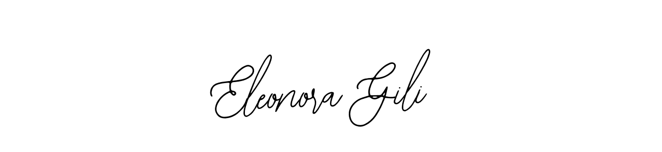 Bearetta-2O07w is a professional signature style that is perfect for those who want to add a touch of class to their signature. It is also a great choice for those who want to make their signature more unique. Get Eleonora Gili name to fancy signature for free. Eleonora Gili signature style 12 images and pictures png