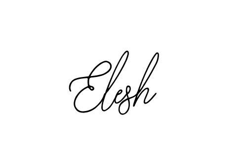 Make a beautiful signature design for name Elesh. Use this online signature maker to create a handwritten signature for free. Elesh signature style 12 images and pictures png