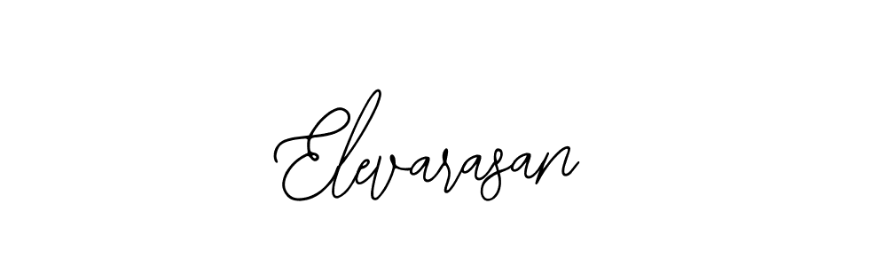 Design your own signature with our free online signature maker. With this signature software, you can create a handwritten (Bearetta-2O07w) signature for name Elevarasan. Elevarasan signature style 12 images and pictures png