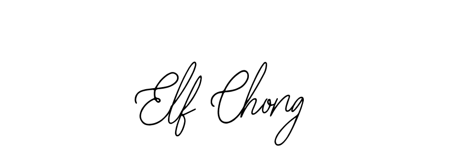 Make a beautiful signature design for name Elf Chong. With this signature (Bearetta-2O07w) style, you can create a handwritten signature for free. Elf Chong signature style 12 images and pictures png