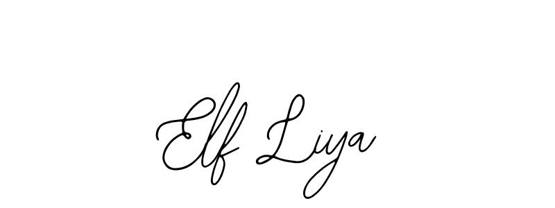 if you are searching for the best signature style for your name Elf Liya. so please give up your signature search. here we have designed multiple signature styles  using Bearetta-2O07w. Elf Liya signature style 12 images and pictures png